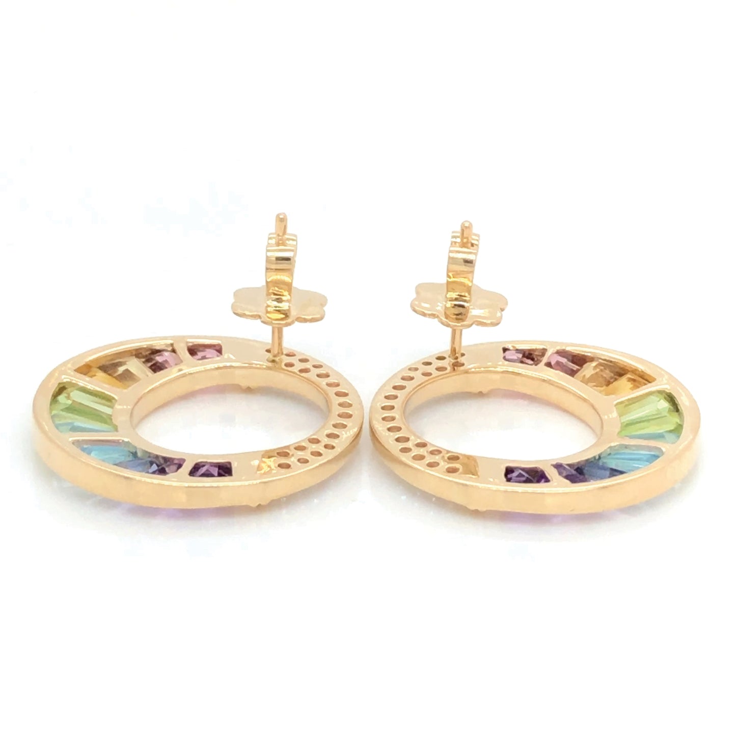 Multicolor Cleopatra Earrings