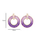 Circle Amethyst Set