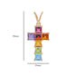 Linear Multi Cross Pendant