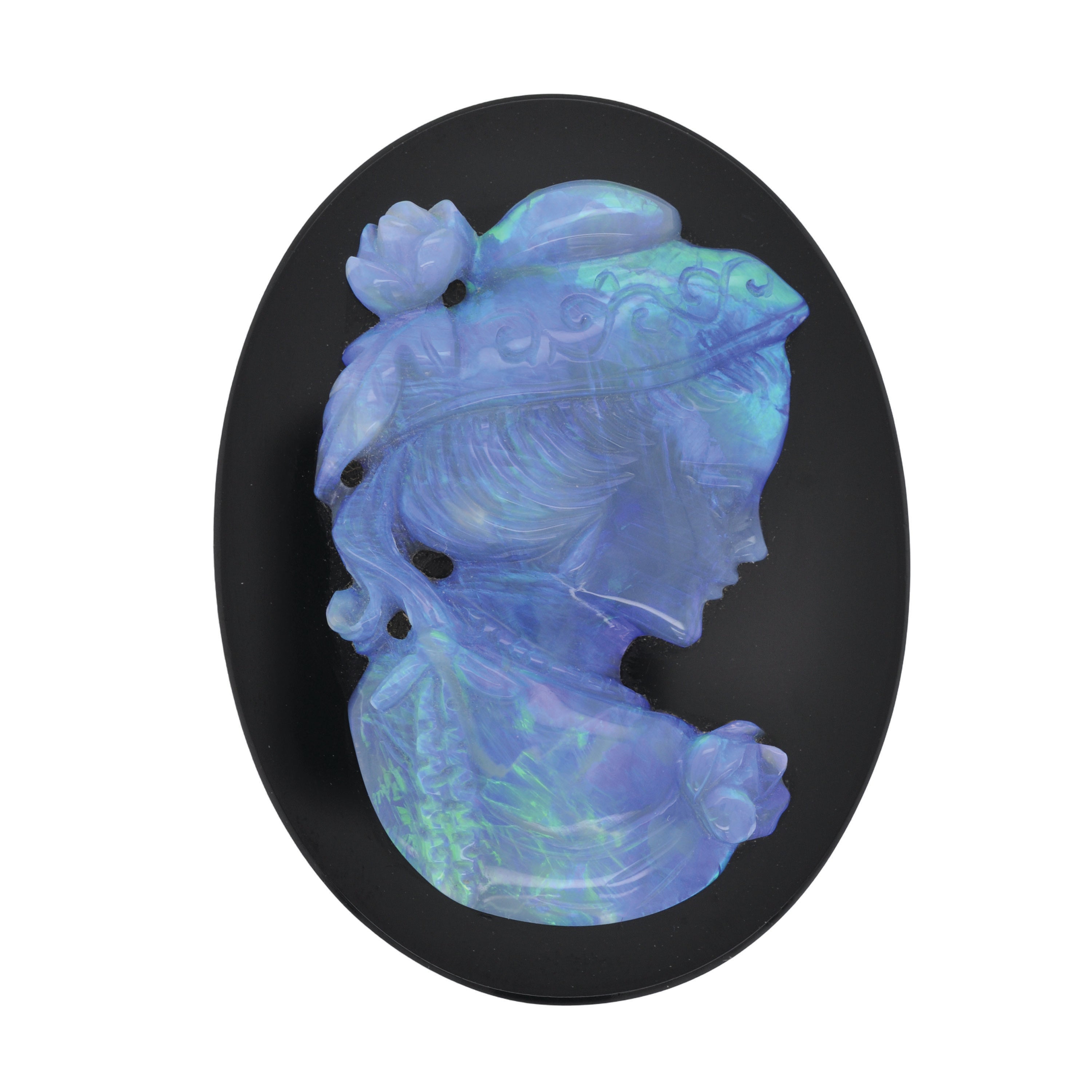 AUSTRALIAN OPAL ONYX LADY