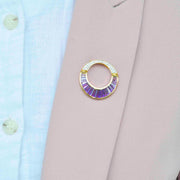 amethyst pendant brooch designs