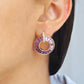 Amethyst gemstone earrings