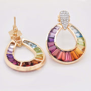 Doorknocker Multi Earrings