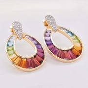 Doorknocker Multi Earrings