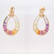 Doorknocker Multi Earrings