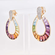 Doorknocker Multi Earrings