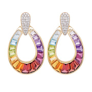 Doorknocker Multi Earrings