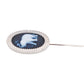 Cameo Elephant Lapel Pin