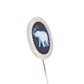 Cameo Elephant Lapel Pin