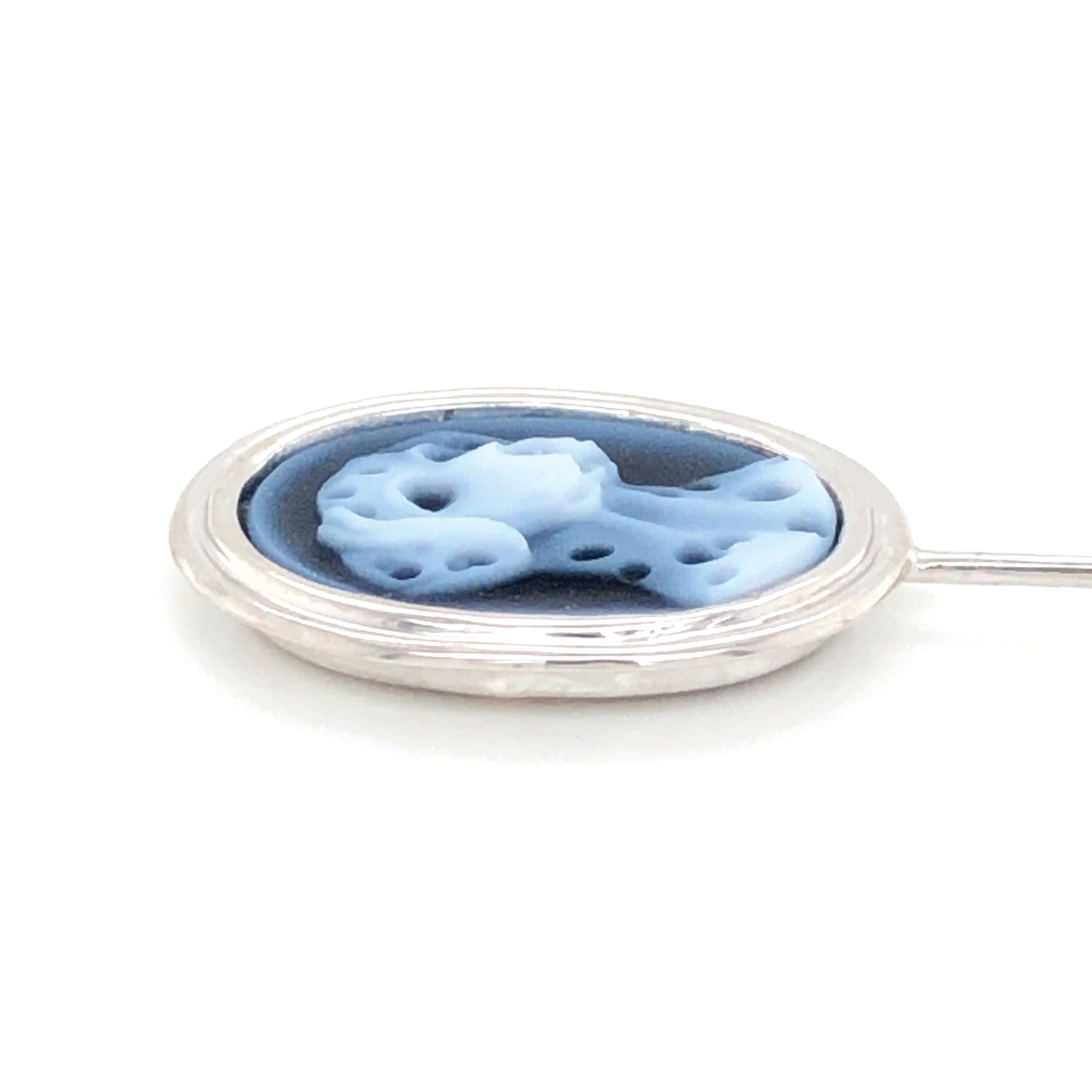 Cameo Dalmatian Lapel Pin