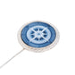 Cameo Compass lapel pin