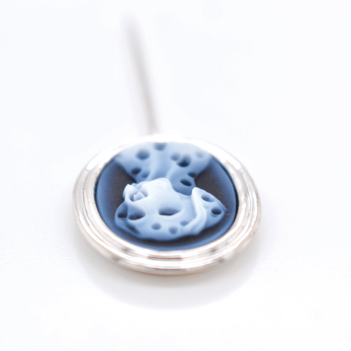 Cameo Dalmatian Lapel Pin