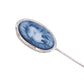 Cameo Lion Lapel Pin