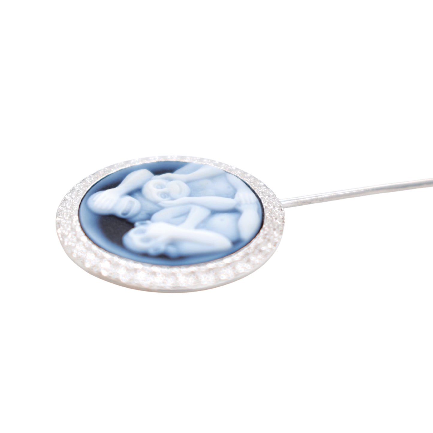 Cameo Monkey lapel pin