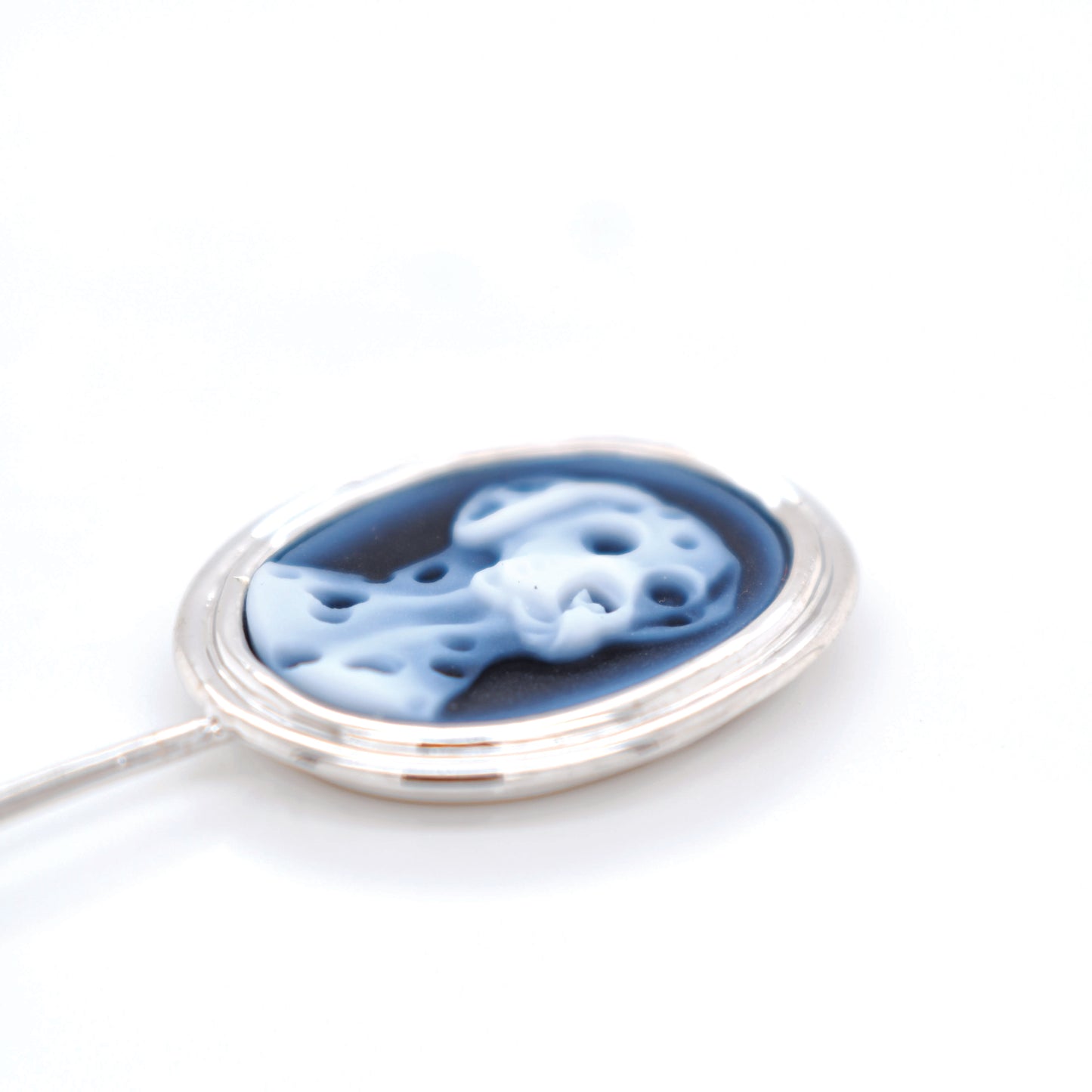 Cameo Dalmatian Lapel Pin