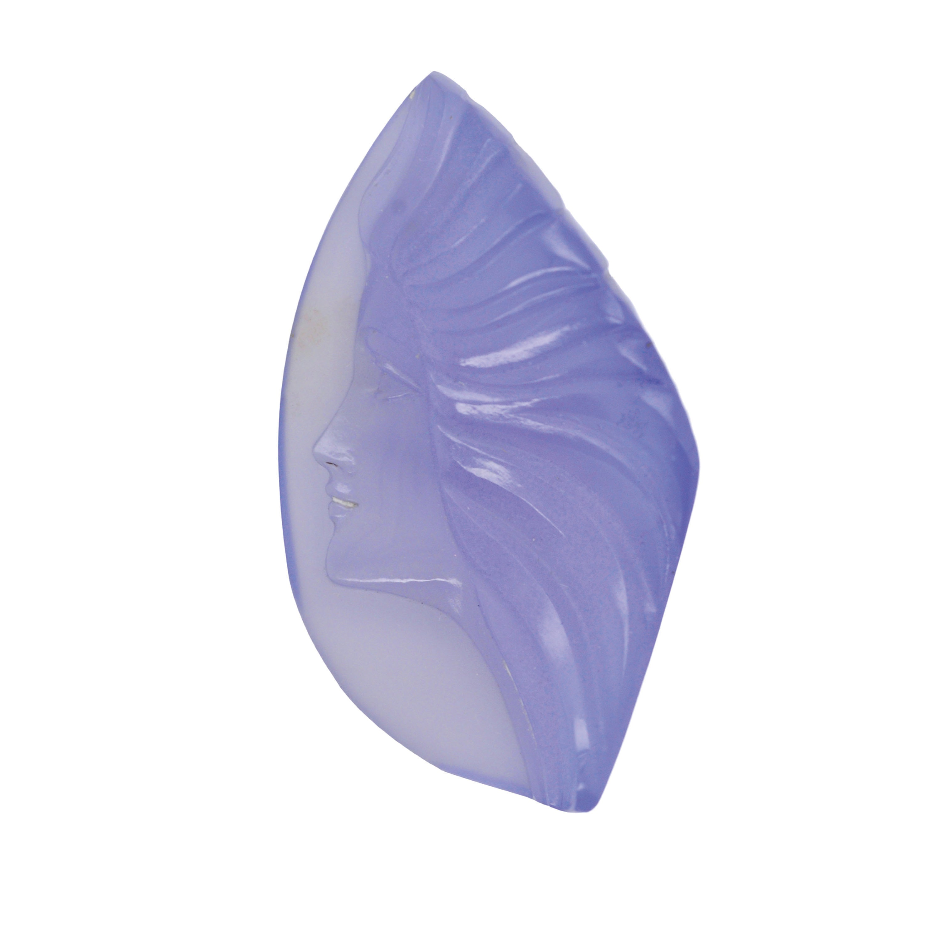 BLUE CHALCEDONY LADY