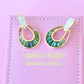 pink tourmaline earrings | vaibhav dhadda
