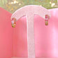 personalised cuboid pendant