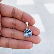 Cameo Swan Pendant