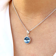 Cameo Swan Pendant