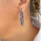 sapphire earrings drop