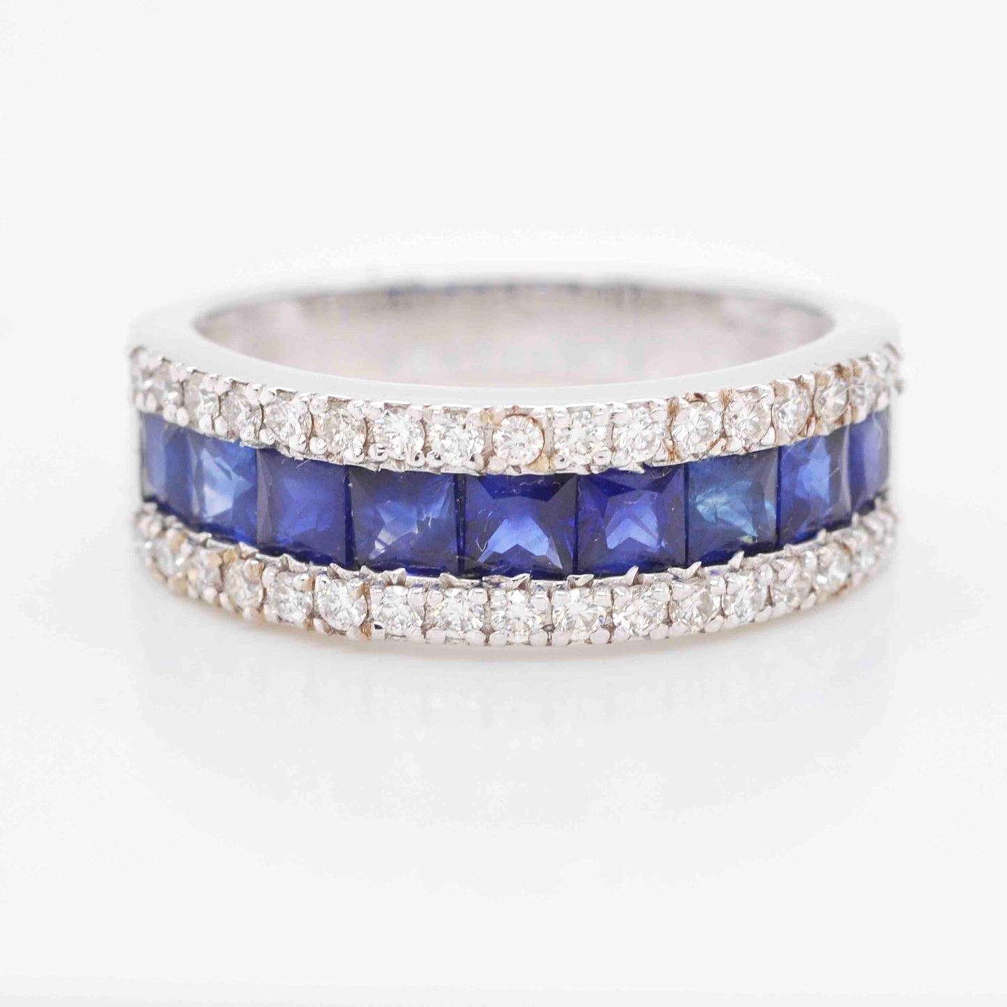 blue sapphire rings designs