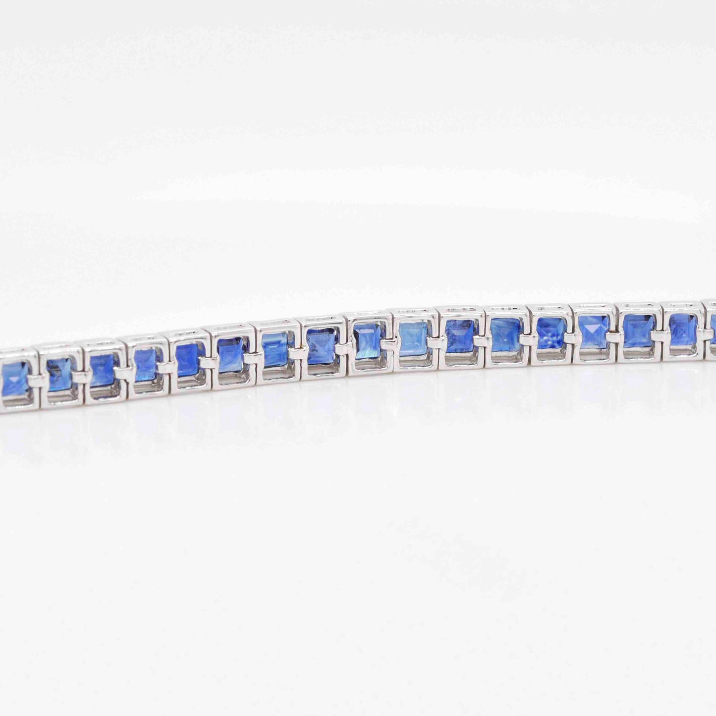 Blue Sapphire Gradient Bracelet