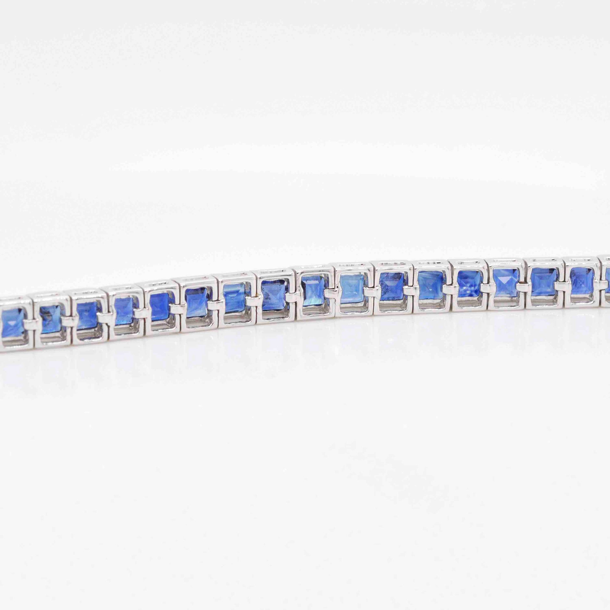 Blue Sapphire Gradient Bracelet