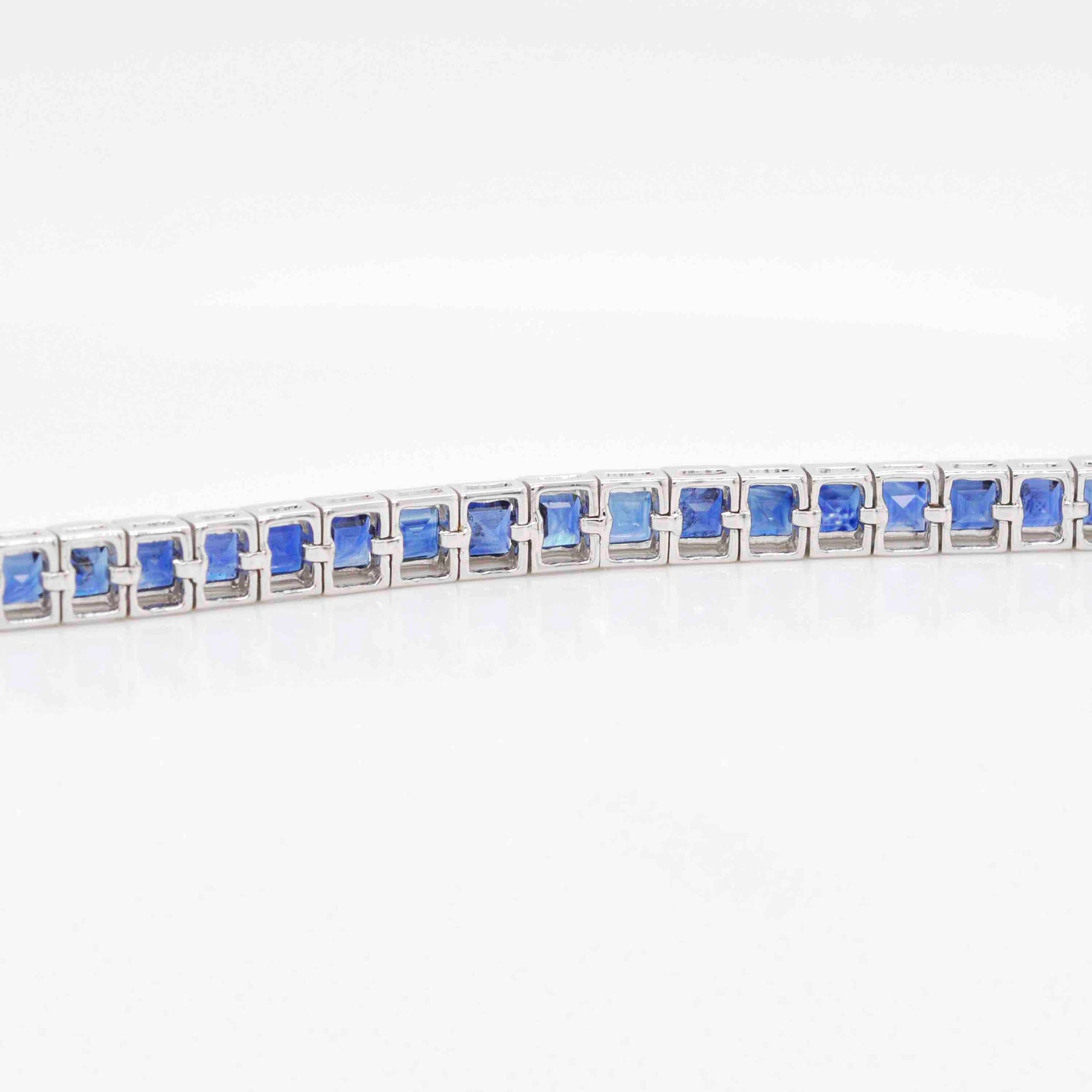 Blue Sapphire Gradient Bracelet