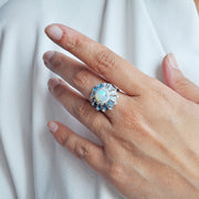 Hand-worn shot displaying the overall finger placement.