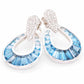 london blue topaz earrings