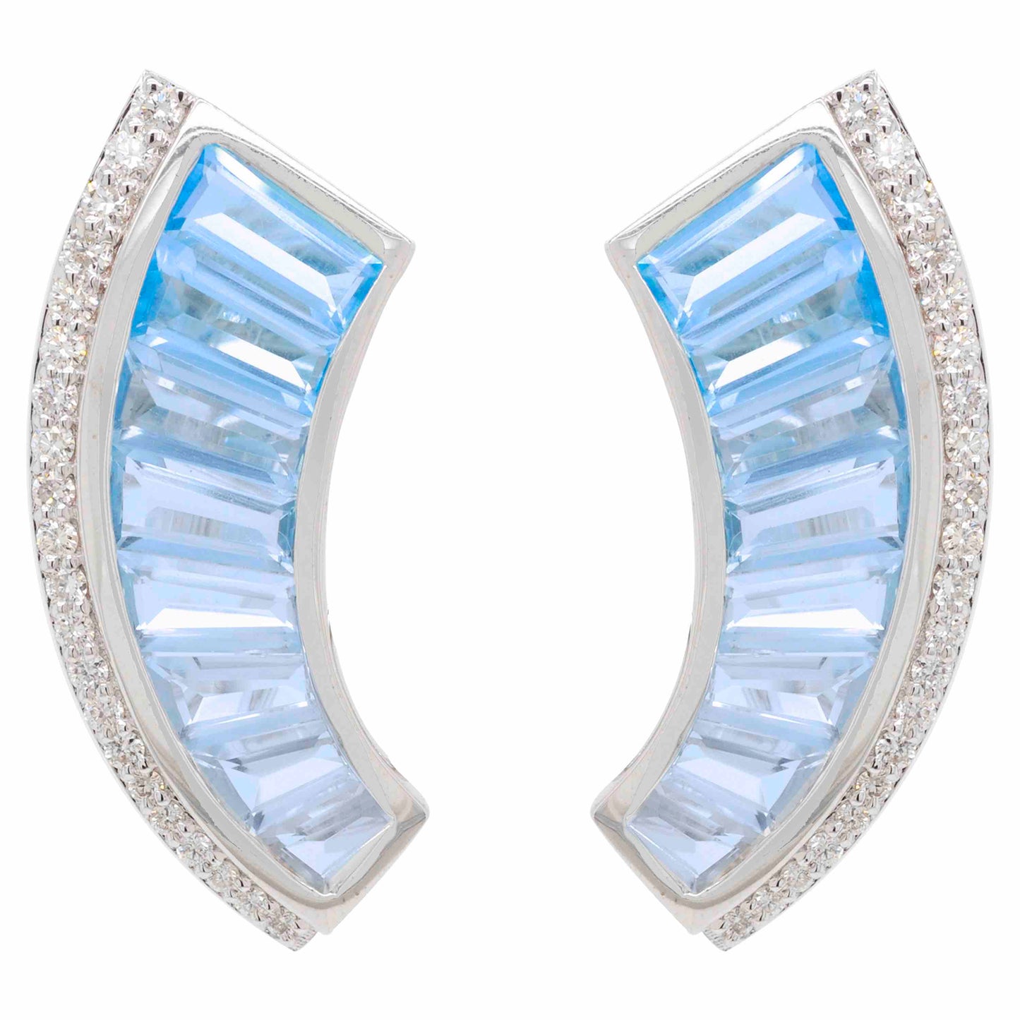 blue topaz earrings gold