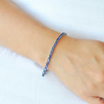 white gold diamond tennis bracelet