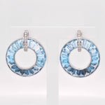 circle earrings