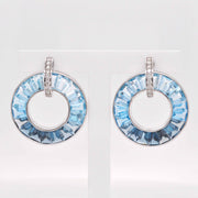 circle earrings