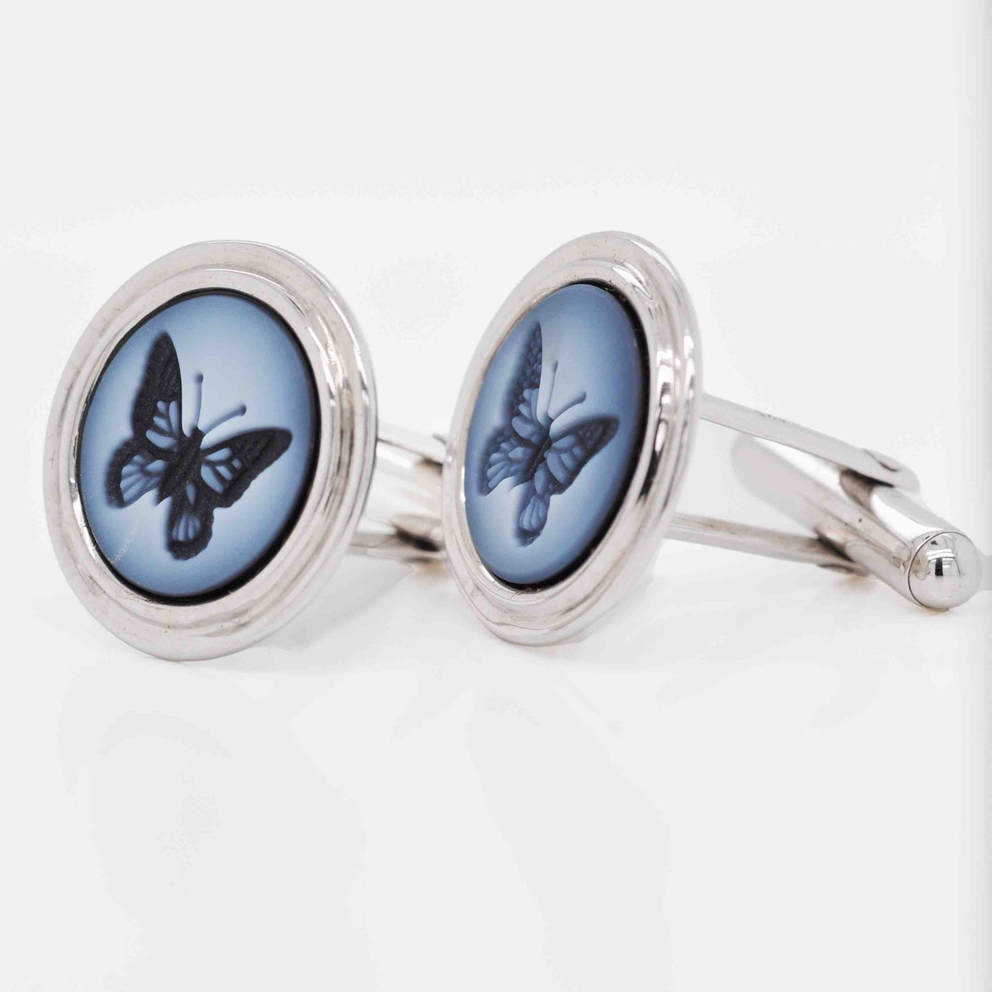 agate cufflinks