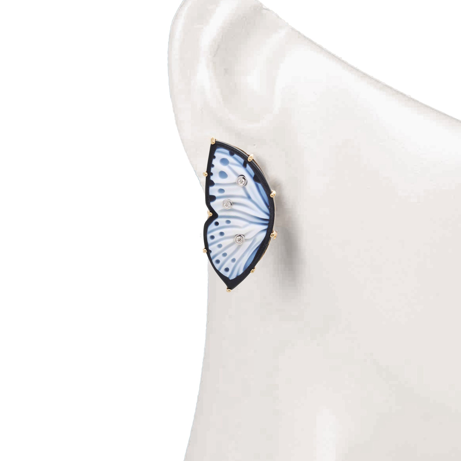 butterfly earrings carat lane