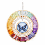 Butterfly Intaglio Pendant