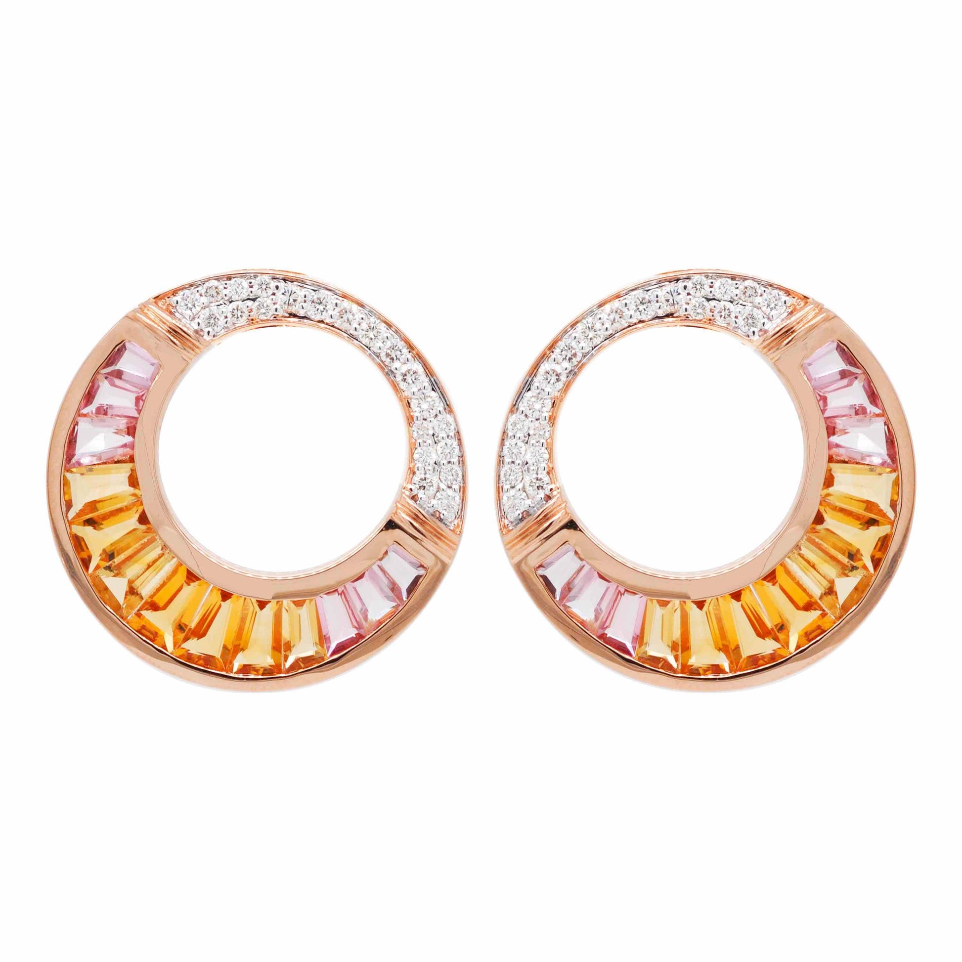 Diamond Cleopatra earrings