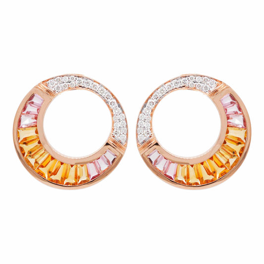 Diamond Cleopatra earrings