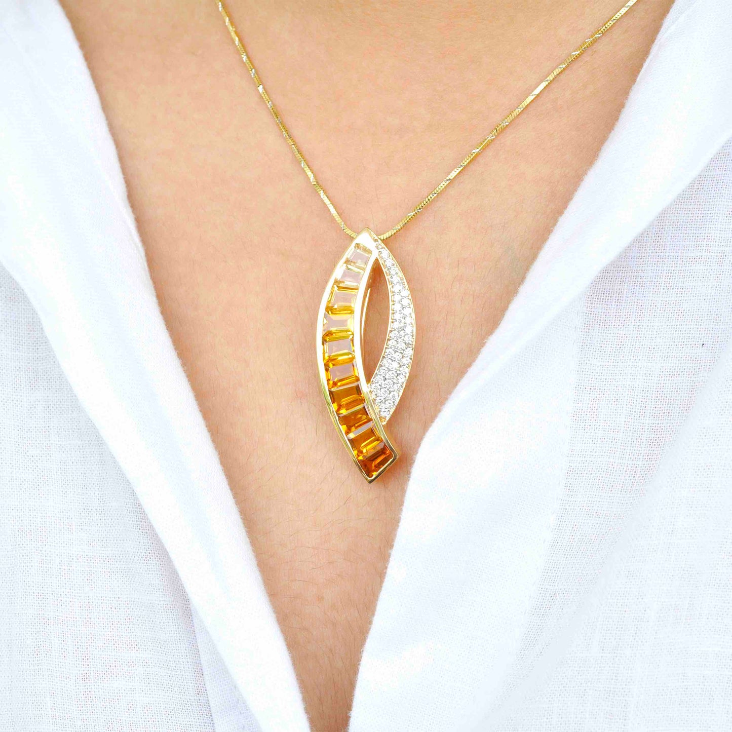 Sickle Citrine Set
