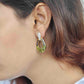 teardrop dangle earrings