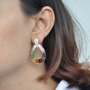 Doorknocker Multi Earrings