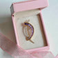 antique amethyst brooch