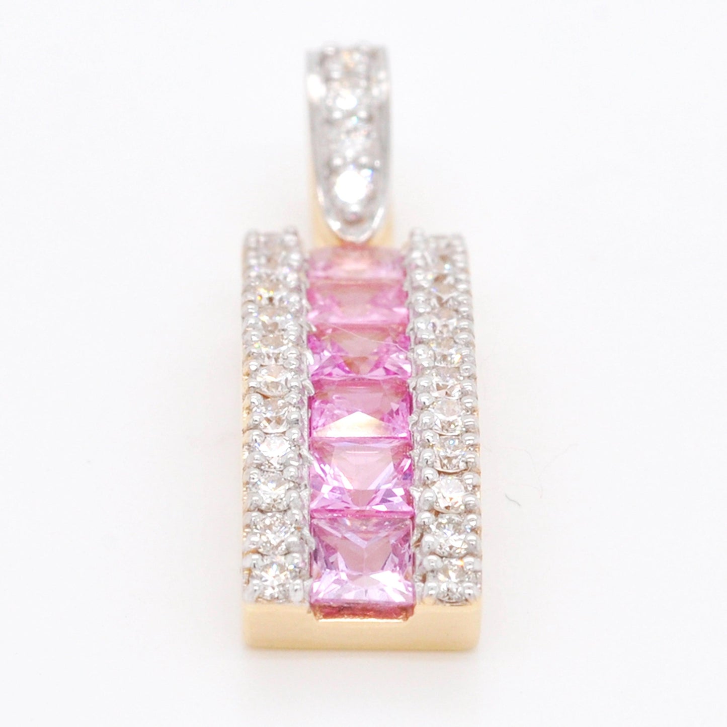 Fine Jewelry Pink Sapphire Pendant