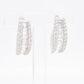 18K Gold Diamond Baguette Earrings