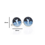 Sterling Silver Golf Cufflinks