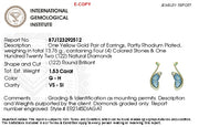 Butterfly Flutter Diamond Earrings