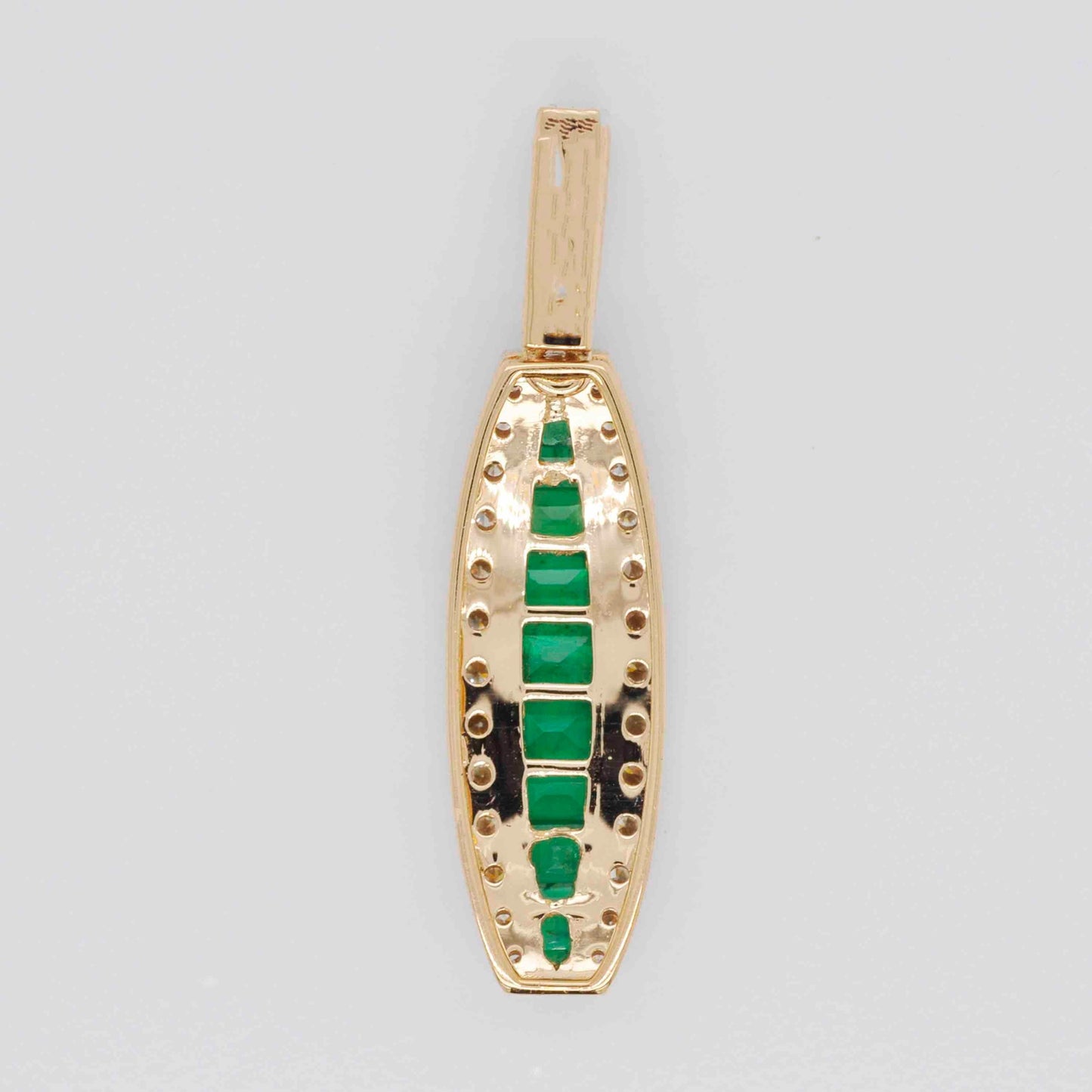 green gemstone pendant 