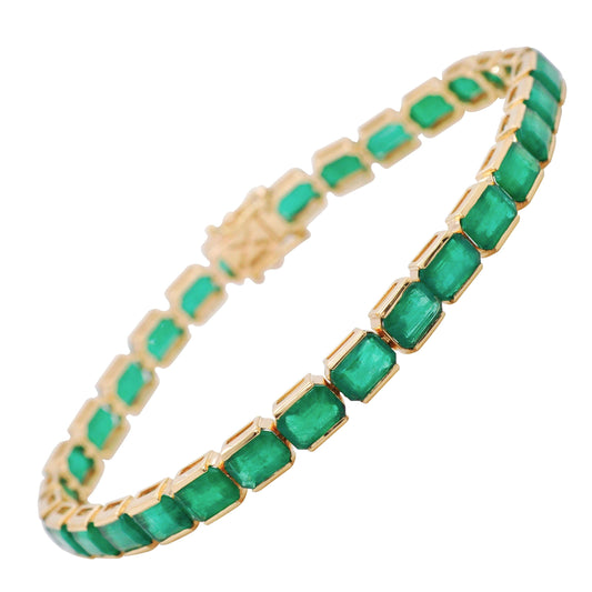 Emerald Tennis Bracelet